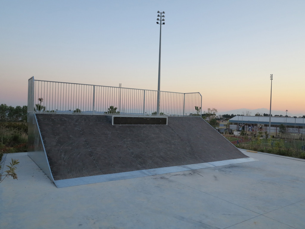 Skatepark Grecja- Panórama