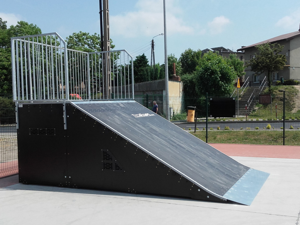Skatepark w technologi Prestige w Jaraczewie