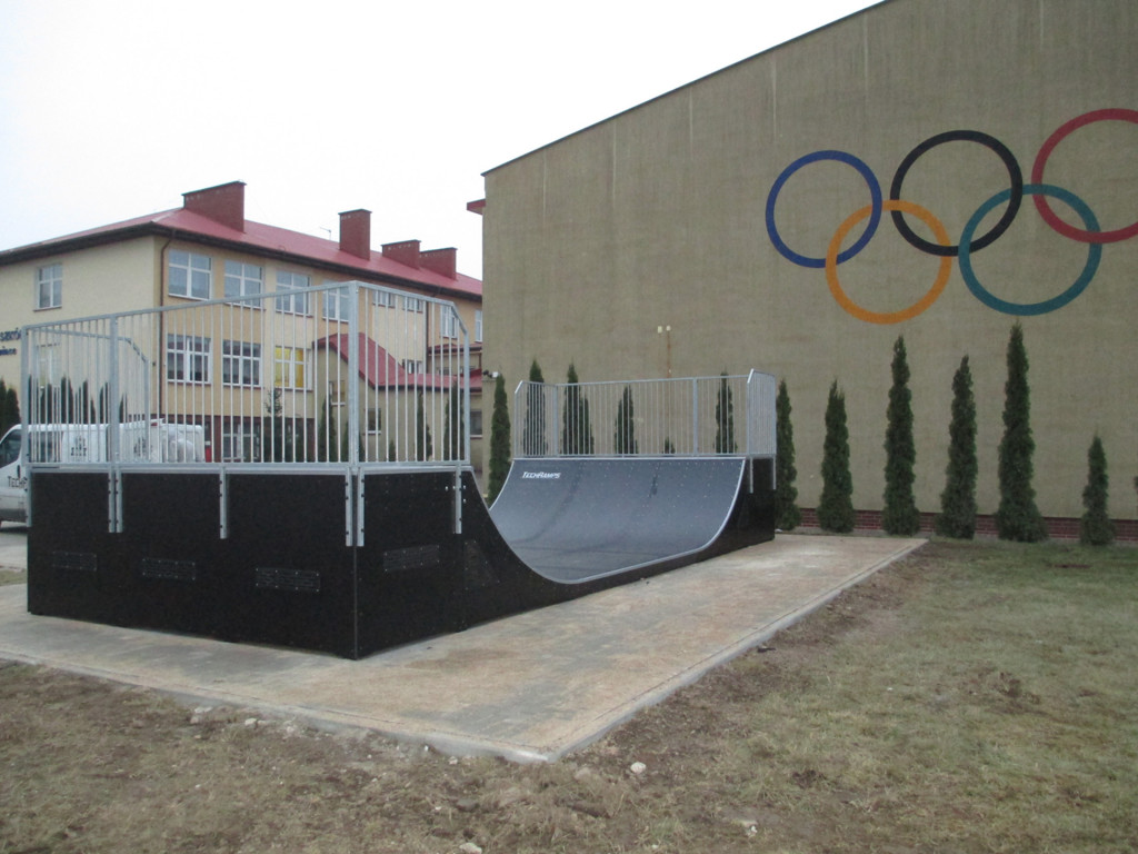 Minirampa, skatepark w województwie podlaskim- Nowinka