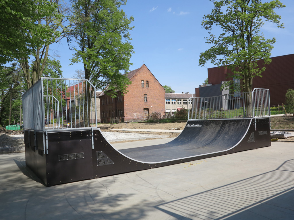 Techramps skatepark modułowy w Sulęcinie