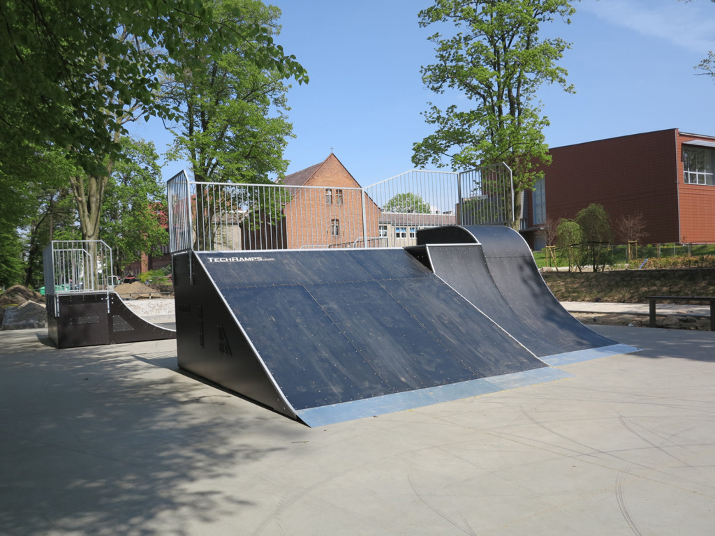 Techramps skatepark modułowy w Sulęcinie