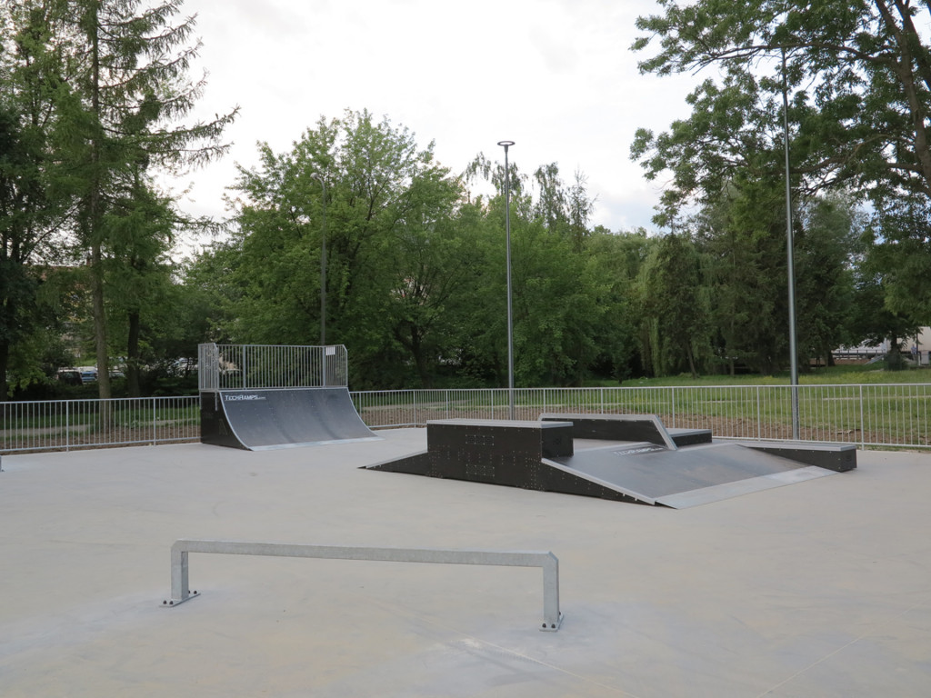 Opatów skatepark w technologi prestiż