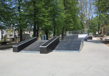 Drewniany skatepark w Sulęcinie