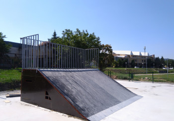 Bankramp z matą Rampline