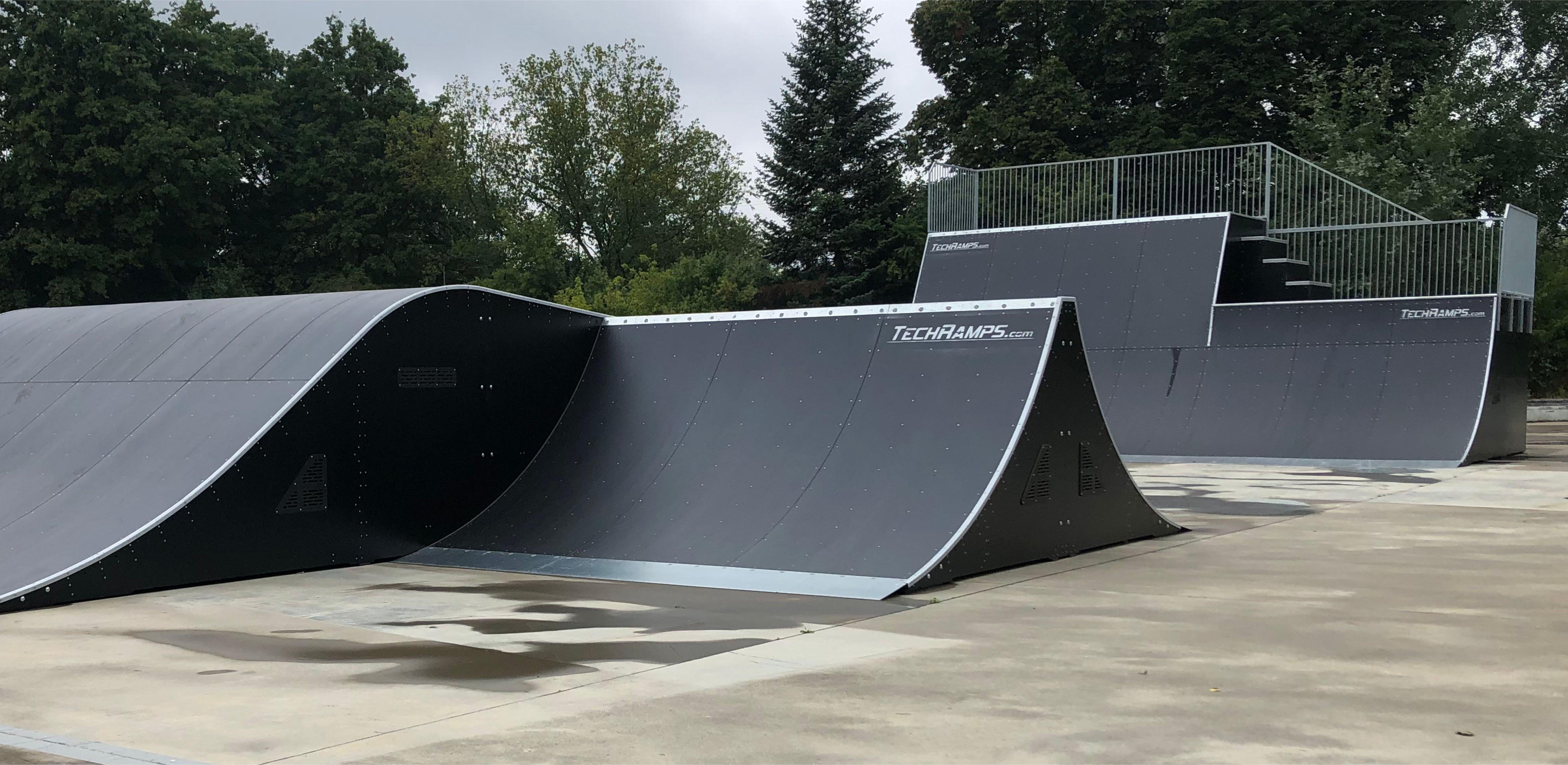 ramp surfaces - Rampline - skatepark